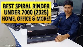 Bind Like a Boss Top Spiral Binding Machines under ₹7000 2025  Home Office amp More [upl. by Bleier]