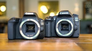 Canon 200DSL2 vs 80D Best Vlogging Camera  InDepth Review [upl. by Hgielanna]