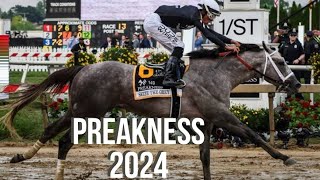 Upset Alert Seize the Grey Charges to Preakness Victory Thwarts Mystik Dans Triple Crown Dream [upl. by Wolfie]