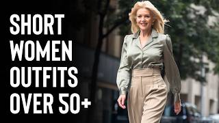 How To Dress if You Are a Short Woman Over 50 [upl. by Hakceber]