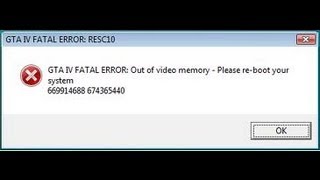 Why your GTA IV game Crashes  GTA 4 Fatal Error Fix PC [upl. by Ellerred]