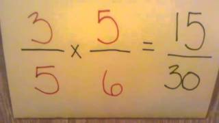 How to Multiply Fractions [upl. by Dorren]