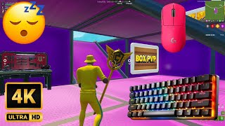 ASMR Fortnite Chill 🌟 Go Goated Zone Wars 🐐 Keyboard Sounds 💤 Steel Series Apex Mini 4K 360FPS [upl. by Eerot]