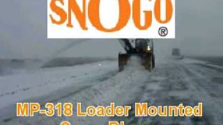 MP318 LOADER MOUNTED SNOW BLOWER [upl. by Kemble544]