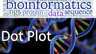 Bioinformatics par 14 Dot plot [upl. by Eatnuhs363]