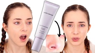 THE WORST PRIMER  Laura Mercier Pure Canvas Blurring Primer Review [upl. by Kelda]