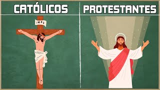 Católicos vs Protestantes Las Creencias que los Separan y los Acercan [upl. by Noelyn]