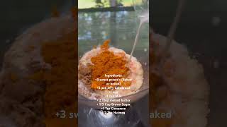 How to make Sweet Potato Cornbread 😋 recipe cornbread foodie sweetpotatorecipes baking shorts [upl. by Bauer]