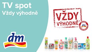 TV spot Vždy výhodně  dm drogerie [upl. by Noerb926]