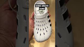 Adidas Adilette Clogs White on Hand [upl. by Padraic]