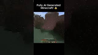 AI Generated Minecraft 🤖 shorts [upl. by Coco425]