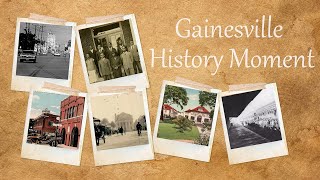 Gainesville History Moment  Live Music Venues [upl. by Ronnholm]