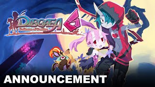 Disgaea 6 Defiance of Destiny  Announcement Trailer Nintendo Switch [upl. by Anilrac]