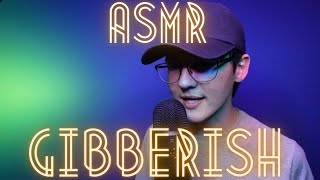 100 GIBBERISH ASMR WHISPERING INTO YOUR EAR [upl. by Asetal]