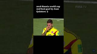 JUAN QUINTERO GOAL WORLD CUP 2018 football shorts [upl. by Alroi]