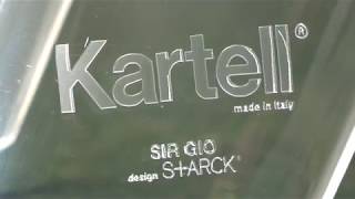 Kartell  Sir Gio table [upl. by Ashleigh521]