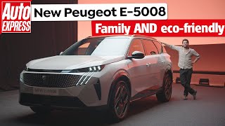 New Peugeot E5008 – a stylish sevenseat EV you might actually be able to afford [upl. by Ydoj]