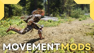 Improve Skyrim Movement with Mods  Modern Movement Mods [upl. by Bride796]