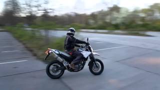 Yamaha XT660X Akropovic without DB eater [upl. by Columbine]