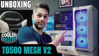 MONTEI UM NOVO PC NO GABINETE TD500 MESH V2 DA COOLER MASTER [upl. by Dennett]