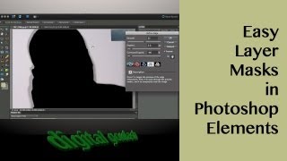 Photoshop Elements Quick Tip  Easy Layer Masks in Elements 8 [upl. by Aitret]