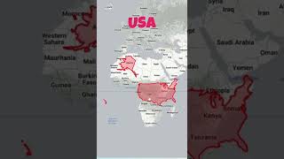 Exposing the True Size Of Countries 2 [upl. by Elaina]