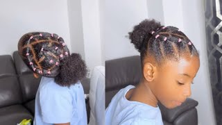 Mid Team Quick And Cute Girls Back To School Hairstyle Tutorial [upl. by Thurston]