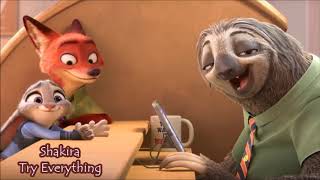 Shakira Zootropolis OST  Try Everything 432Hz [upl. by Whelan]