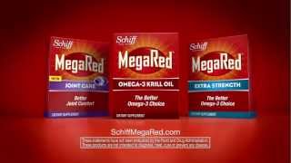 Schiff® MegaRed® Omega3 Krill Oil TV Commercial 3 [upl. by Boesch684]