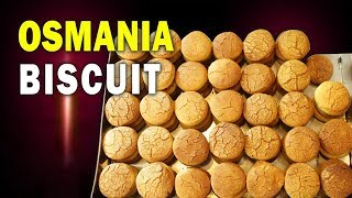 Osmania Biscuit  Hyderabad Special Osmania Biscuit Recipe  Yummy Street Food [upl. by Margarete]