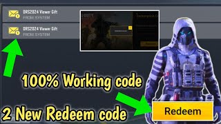 Today 2 New Redeem code cod Mobile 2024  Call of duty Mobile Redeem code  cod Mobile Redeem code [upl. by Cinderella429]