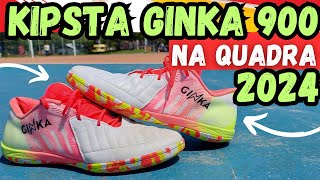 TESTE REAL NA QUADRA⚽ CHUTEIRA FUTSAL KIPSTA GINKA 900‼ UMA DAS MELHORES CHUTEIRAS FUTSAL 2024 👀👏 [upl. by Sualkcin956]