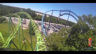 Six Flags Over Georgia Mindbender POV [upl. by Yawnoc]