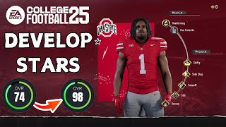 How Player Progression Works in EA College Football 25 [upl. by Nilyahs]