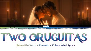 Two Oruguitas from Encanto  ColorCoded Lyrics English Version Dos Oruguitas Sebastián Yatra [upl. by Qifahs818]