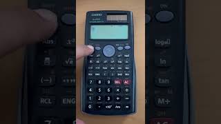 Permutaciones con la calculadora casio [upl. by Navak]