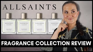 ALLSAINTS PERFUMES  MY WHOLE COLLECTION amp REVIEW [upl. by Terrill]