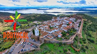 Monsaraz the enchanted village 🏰 Monsaraz a vila encantada 🏞️ Alqueva  4K UltraHD [upl. by Jarib697]