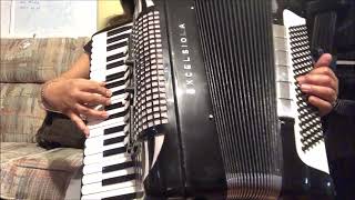 EXCELSIOR EXCELSIOLA 740 Magnante Accordion  Testing [upl. by Anor]