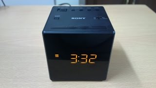 SONY ICFC1 FMAM Clock Radio  Unboxing and Review  Do not buy till you see thisdescription too [upl. by Atinor345]