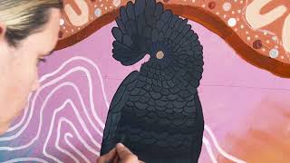 BankWest Collaborative Mural for NAIDOC Week 2024 [upl. by Giordano]