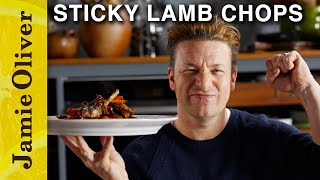 Sticky Lamb Chops  Jamie Oliver [upl. by Millian]