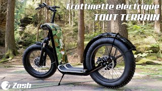 Trottinette électrique tout terrain ZOSH [upl. by Ris299]