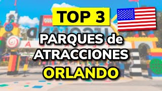 🥇 3 Mejores PARQUES de ATRACCIONES en ORLANDO Florida USA [upl. by Giustina]