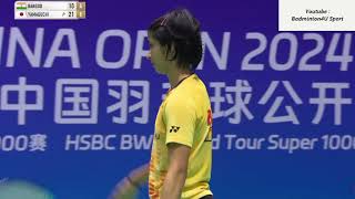 Akane Yamaguchi vs Malvika Bansod  China Open 2024 Badminton  QF [upl. by Turner]