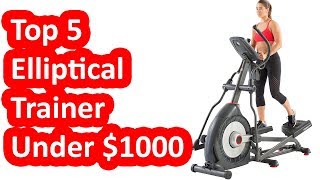 Best Elliptical Trainer Under 1000 Dollars  Top 5 Elliptical Trainers of 2019  2020 [upl. by Leila]