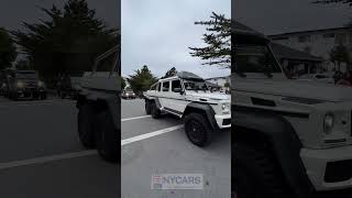 LUXURY CARS Monterey 2023  TWO Mercedes Benz 6x6 and a 4x4 Squared [upl. by Asilaj825]