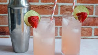 Summer Strawberry Paloma Cocktail Recipe [upl. by Annayar]