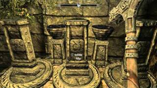 Skyrim Karthspire Pillar Puzzle [upl. by Odracer]