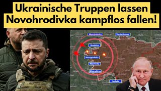 Warum gab die Ukraine Novohrodivka kampflos auf Die Wahrheit hinter dem Desaster [upl. by Marlane419]